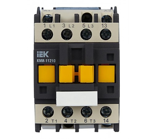 Контактор КМИ-11210 12А 230В/АС3 1НО   KKM11-012-230-10  IEK