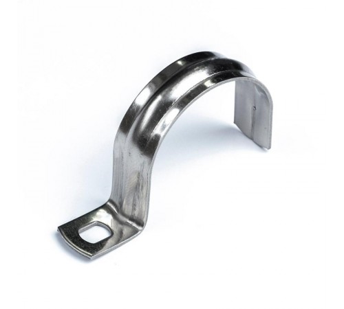 Скоба металлическая однолапковая СМО(INOX) d31-32 мм (10 шт/уп)  PR08.20794  Промрукав