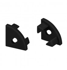 Заглушка SL-KANT-H11 BLACK c отверстием (Arlight, Пластик)  044090  Arlight