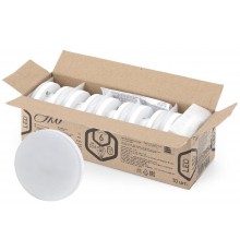 Лампа светодиодная RED LINE ECO LED GX-6W-827-GX53 (10-PACK) GX53 6Вт таблетка теплый белый свет  Б0036545  ЭРА