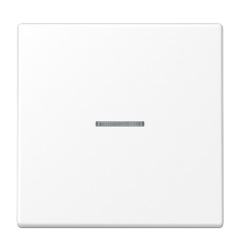 Клавиша для KNX кнопки, 1 группа, с окошком и символами"стрелки"; дюропласт; белый матовый  LS101KO5WWM  Jung