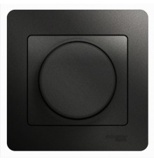 Glossa Антрацит Светорегулятор (диммер) поворотный, 300Вт (в сборе)  GSL000734  SE