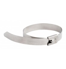 Хомут AISI 304 из нержавеющей стали, 4.6x150 (10 шт.) FlexLock PROxima  plc-fl-tss-304-4.6x150-r  EKF
