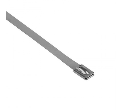 Хомут AISI 304 из нержавеющей стали, 7.9x520 (10 шт.) FlexLock PROxima  plc-fl-tss-304-7.9x520-r  EKF