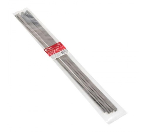 Хомут AISI 304 из нержавеющей стали, 7.9x520 (10 шт.) FlexLock PROxima  plc-fl-tss-304-7.9x520-r  EKF