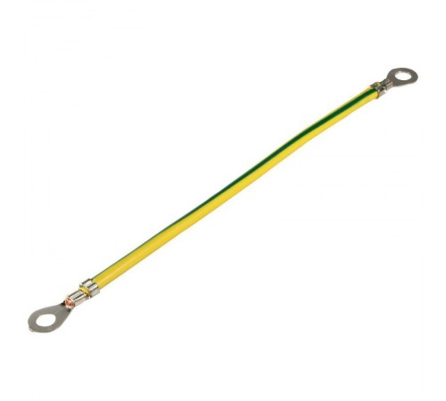 Провод заземляющий сечением 6 мм длиной 200 мм (10 шт/уп)  PR13.02754  Промрукав