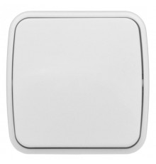 Минск Выключатель 1-клавишный ОП 10А белый  EKF Basic  EGV10-021-10  EKF