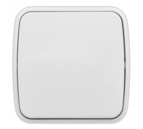 Минск Выключатель 1-клавишный ОП 10А белый  EKF Basic  EGV10-021-10  EKF