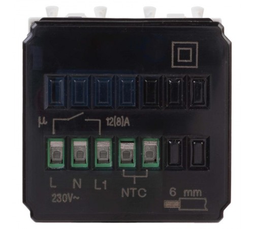 Термостат для теплых полов "Белое облако" "Avanti", 2 мод.  4400162  DKC