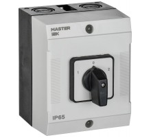 Переключатель кулачковый в боксе стандартная рукоятка 16А схема 53  MI-CS20-016-053  IEK