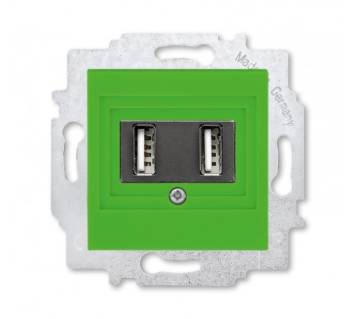 ABB Levit Зелёный USB зарядка 2-ая  5014H-A00040 67W  2CHH290040A6067  ABB