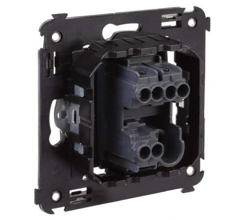 Переключатель одноклавишный в стену, "Avanti", "Черный матовый"  4412113  DKC