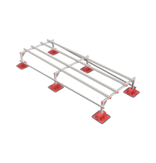 Опорная конструкция для установки оборудования TECHNORAPTOR LIGHTFOOT 1200х3000 тип 2  KM-TR-LTF-SSEI-1200-3000-2  КМ - профиль