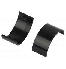 Соединитель  C-KK-20-12-GR на стык для полукруглого кабель-канала графит 20х12мм 2шт/комплект  Б0064906  ЭРА