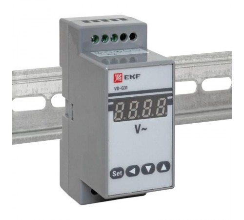 Вольтметр VM-DG31 цифровой на DIN однофазный  vd-g31  EKF