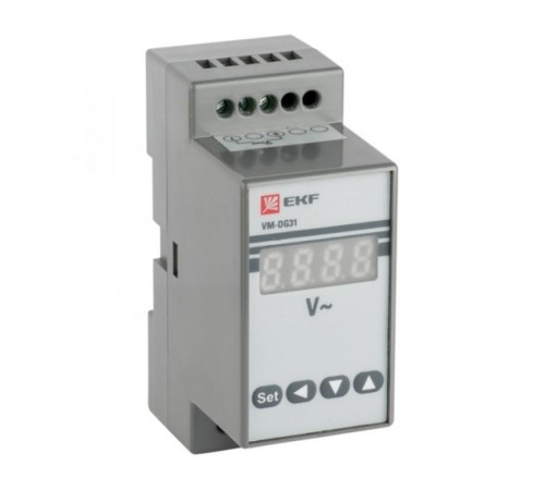 Вольтметр VM-DG31 цифровой на DIN однофазный  vd-g31  EKF