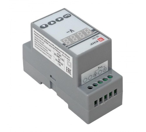 Вольтметр VM-DG31 цифровой на DIN однофазный  vd-g31  EKF