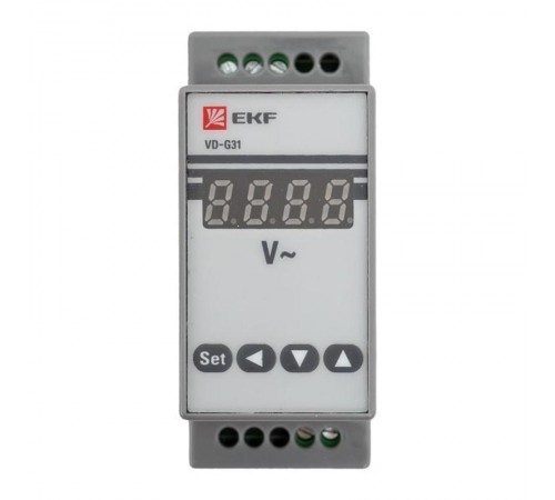 Вольтметр VM-DG31 цифровой на DIN однофазный  vd-g31  EKF