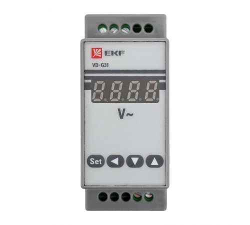 Вольтметр VM-DG31 цифровой на DIN однофазный  vd-g31  EKF
