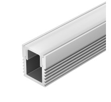 Профиль с экраном SL-MINI-8-2000 ANOD+OPAL (Arlight, Алюминий)  036832  Arlight