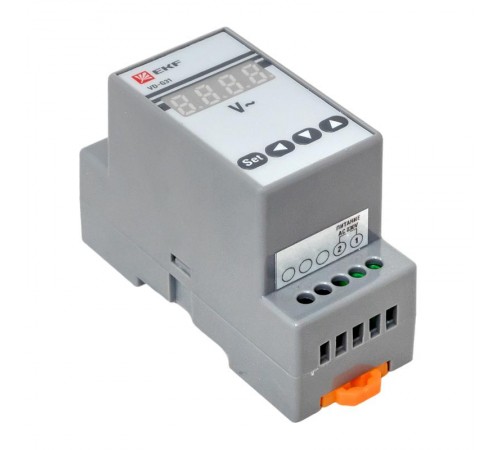 Вольтметр VM-DG31 цифровой на DIN однофазный  vd-g31  EKF