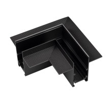 Коннектор угловой MAG-ORIENT-CON-2652-FDW-L90 (BK) (Arlight, IP20 Металл, 3 года)  033639  Arlight