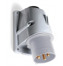 Вилка для монтажа на поверхность 332BS6, 32A, 3P+E, IP44, 6ч  2CMA193322R1000  ABB