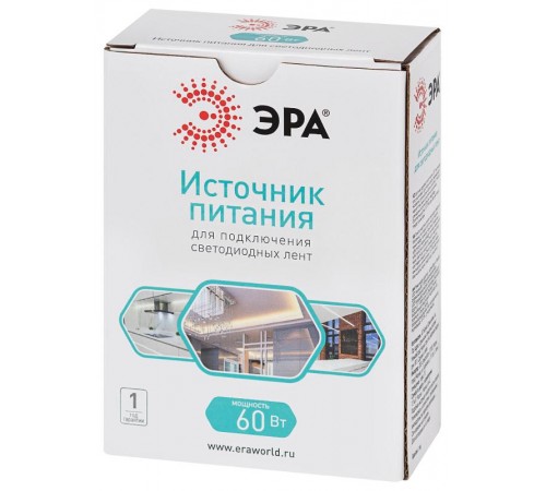 Источник питания LP-LED-60W-IP20-24V-P  Б0044745  ЭРА