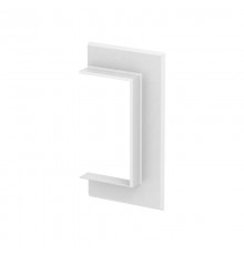 Настенная стыковая рамка кабельного канала Rapid 80 70x130 мм (ABS-пластик,белый) (G-KWAO70130RW)  6274820  OBO Bettermann