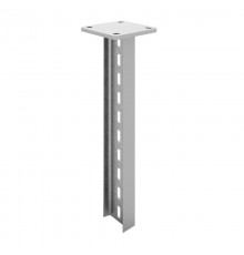 Стойка потолочная сварная для высоких нагрузок 600 мм, толщ. 4,0 мм, гор. цинк, 355606  СПС8-600-4,0-ГЦ   Ostec
