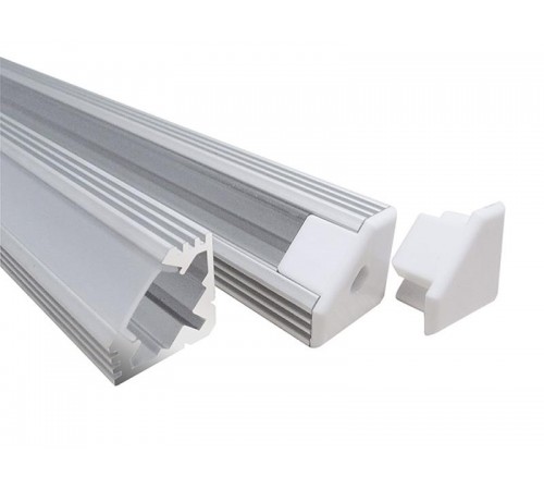 Заглушка торцевая для алюминиевого профиля PAL 1919 глухая  1009784  Jazzway