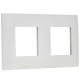 SKANDY Рамка 2-местная SK-F02W арктический белый  SK-M22-K01  IEK