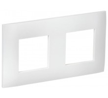 SKANDY Рамка 2-местная SK-F02W арктический белый  SK-M22-K01  IEK