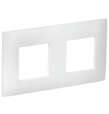 SKANDY Рамка 2-местная SK-F02W арктический белый  SK-M22-K01  IEK