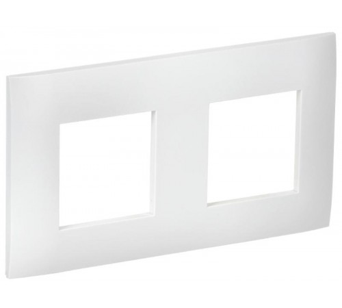 SKANDY Рамка 2-местная SK-F02W арктический белый  SK-M22-K01  IEK