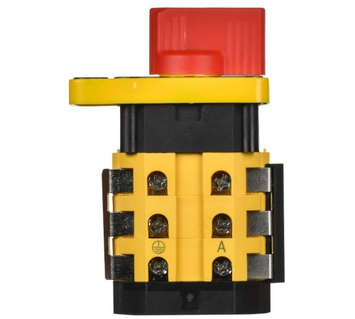 Переключатель кулачковый стандартная рукоятка 63А схема 98  MI-CS10-063-098  IEK