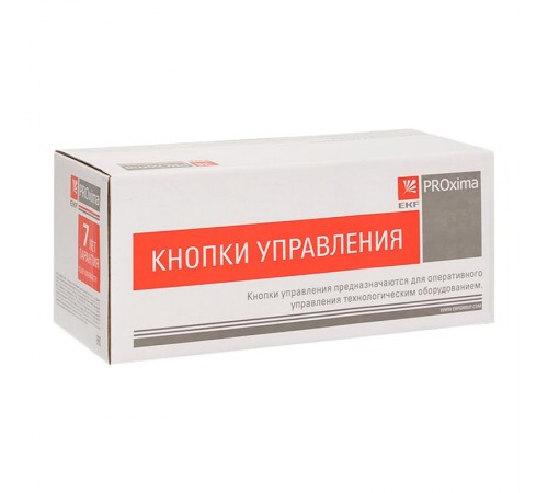 Кнопка SW2C-10D с подсветкой синяя NO EKF PROxima  sw2c-md-b  EKF