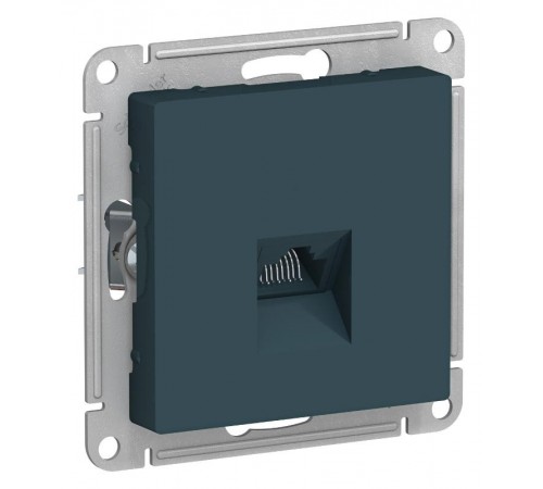 AtlasDesign Изумруд Розетка компьютерная RJ45, механизм  ATN000883  SE