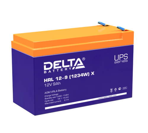 HRL 12-9 (1234W) X Delta Аккумуляторная батарея  4614010610015  DELTA