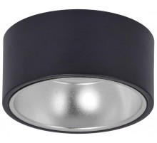 Светильник под лампу 4017 накл. потолочн. GX53 черный/хром  LT-UPB0-4017-GX53-1-K56  IEK