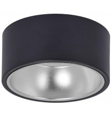 Светильник под лампу 4017 накл. потолочн. GX53 черный/хром  LT-UPB0-4017-GX53-1-K56  IEK