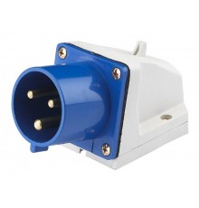 Вилка стационарная 523 2Р+РЕ 32А 220В IP44 ВС-102   26022DEK  DEKraft