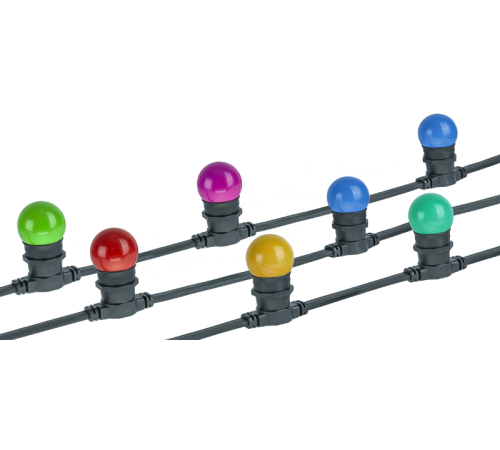 Гирлянда  93 661 NGF-001-01 (белтлайт 10 5м Е27 черный)  93661  Navigator