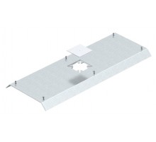 Крышка ответвления напольного кабельного канала AIK под Telitank (сталь) (AIKA DAT 25040)  7404860  OBO Bettermann