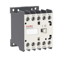 Миниконтактор YON DMC009 9A 4кВт AC3 3P кат. 220В AC 1НО  DMC009-3C10A230  DKC