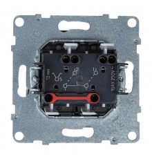 SUNO Выключатель двухклавишный 10А 250В. Безвинтовые зажимы. Цвет "Слоновая кость"  721205  Legrand