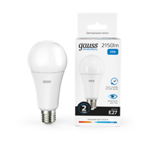 Лампа светодиодная LED 25Вт E27 220В 6500К А67 Elementary  73235  Gauss