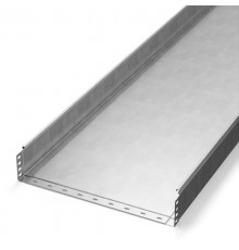 Лоток неперфорированный Стандарт INOX (AISI 304) 500х100х3000 (1,0 мм) (3 м/уп)  PR16.2322  Промрукав