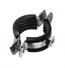 Хомут с резиновым уплотнителем и гайкой (3/8) 15-19мм- ярлык  136963  Tech-KREP