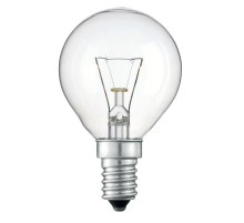 Лампа накаливания ЛОН Stan 60W E14 230V P45 CL 1CT/10X10  926000005022  PHILIPS